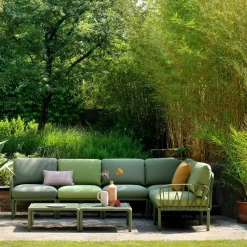 Nardi Divano angolare in tessuto poliuretano a prezzo Outlet!- Divani