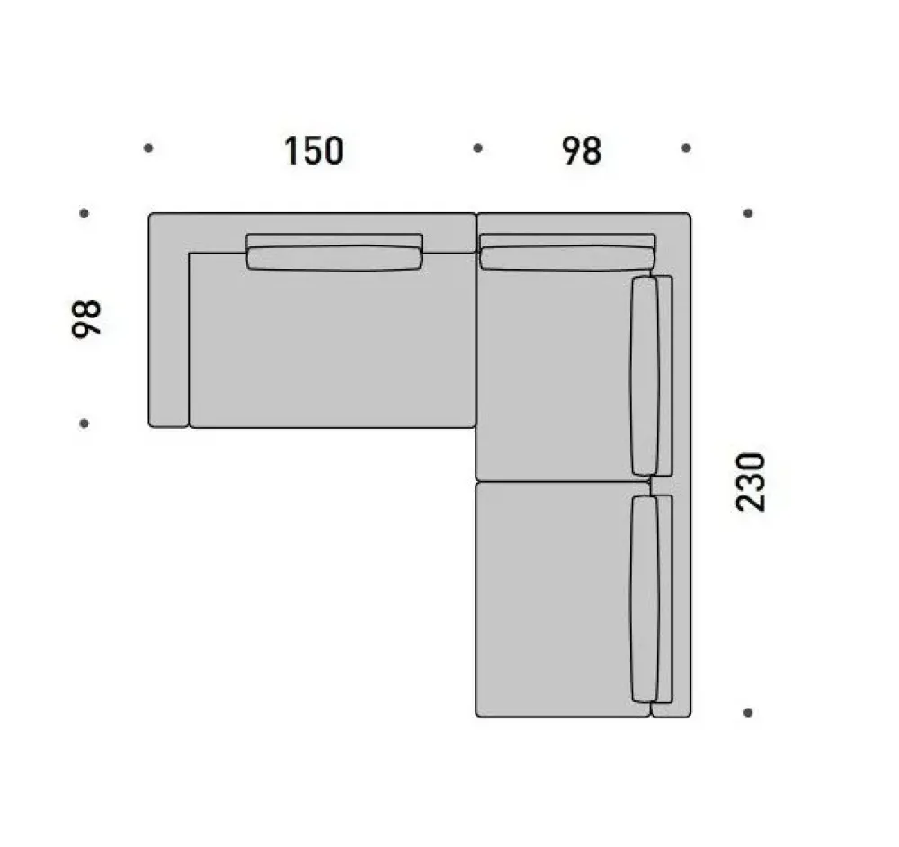 Divano angolare Nessy 3 a prezzo scontato! Risparmia ora!^Md work Best