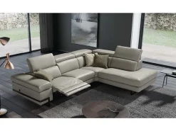 Sale Divano angolare tessuto in poliuretano   a prezzo Outlet Divani