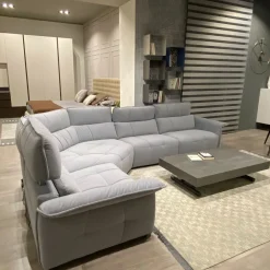 Divano angolare tessuto in poliuretano in Offerta Outlet^Franco Ferri Clearance