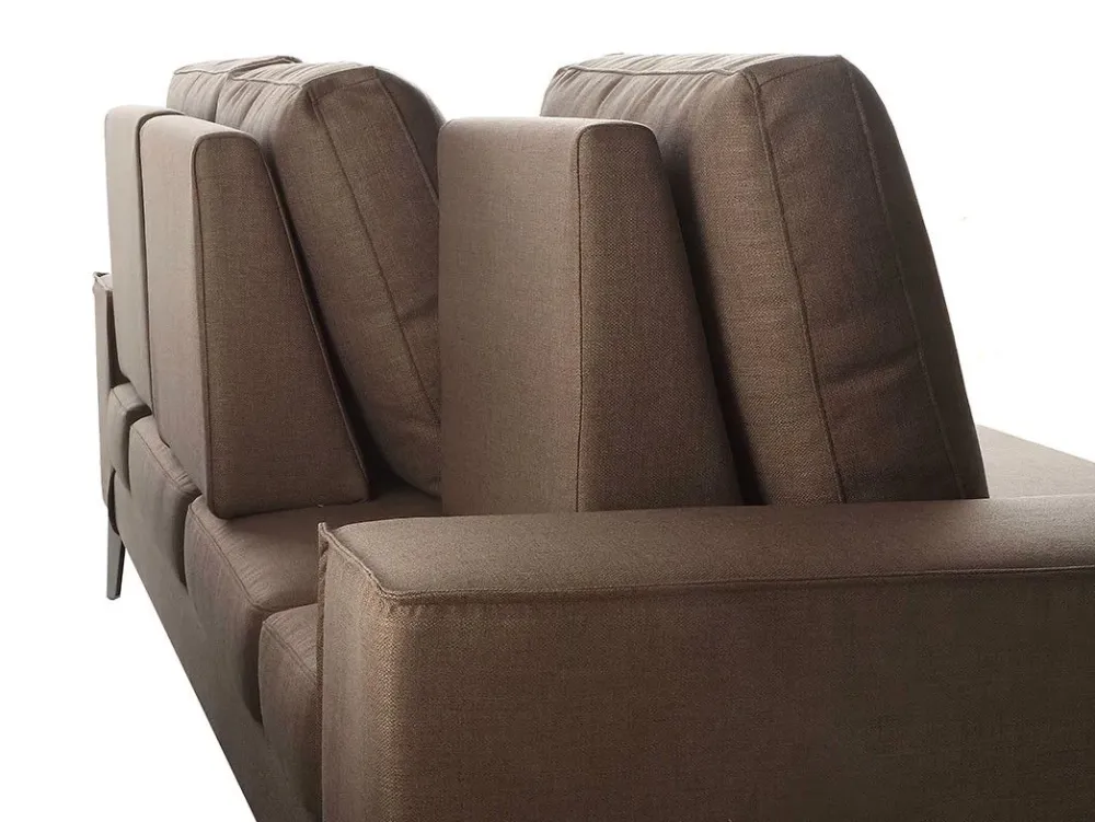 Crippa Salotti Divano angolare tessuto in poliuretano a prezzo scontato- Divani