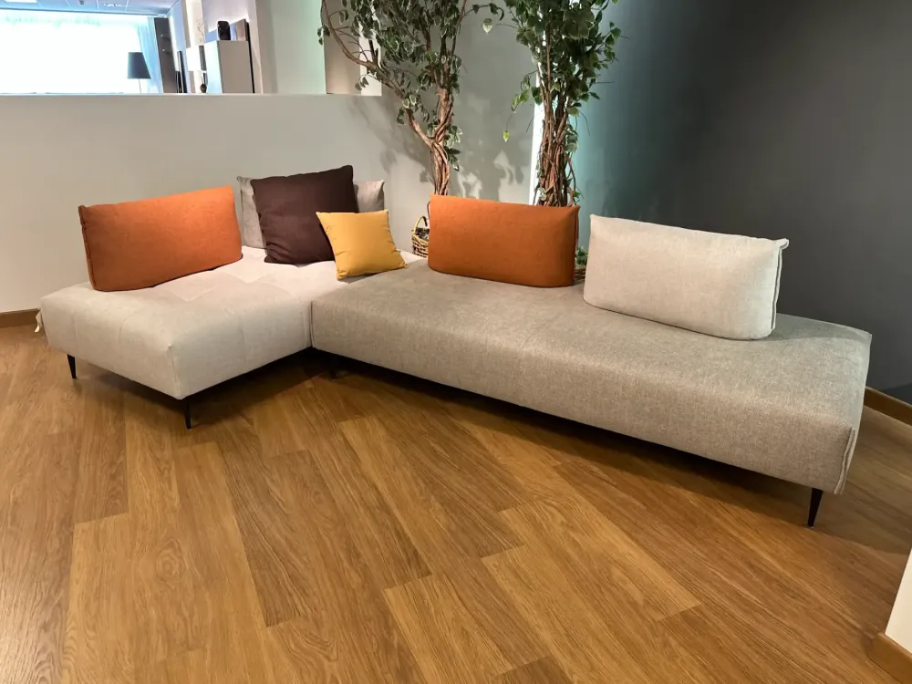 Le Comfort Divano Angolare tessuto modello Divano bacio di- Divani