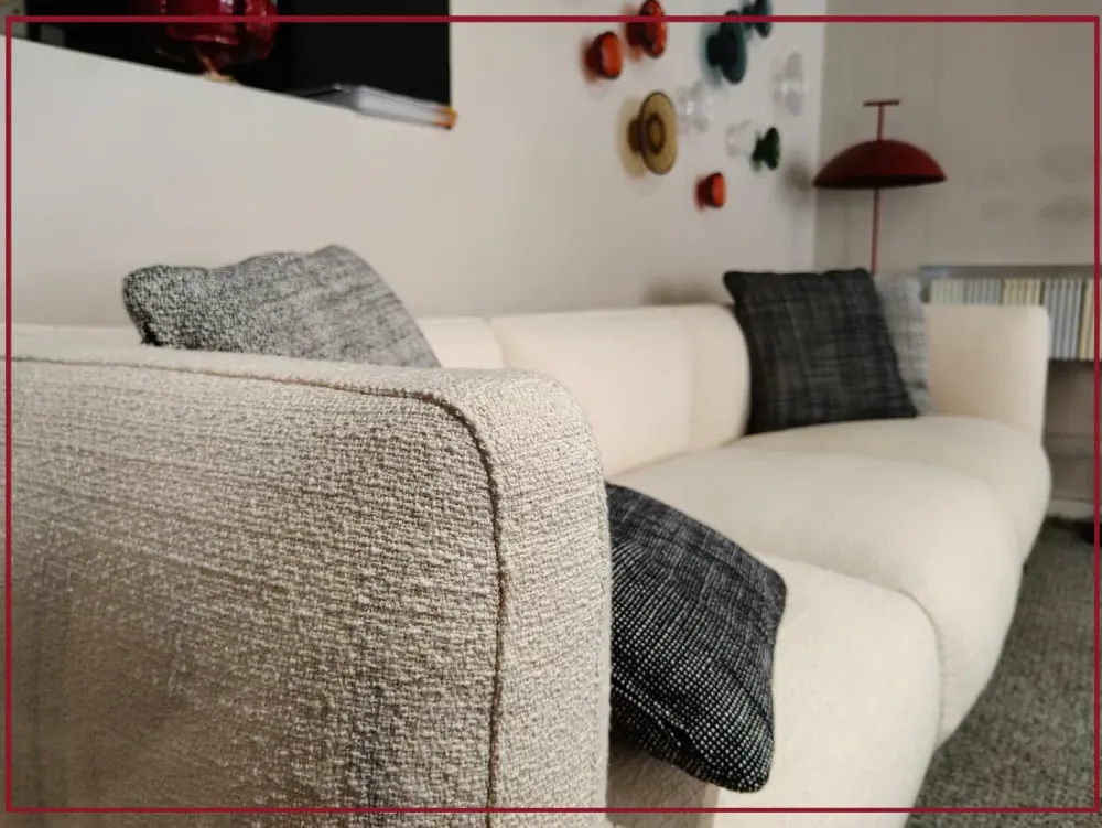 Discount Divano Asia (cotone structure) in Tessuto non sfoderabile di scontato 43% Divani