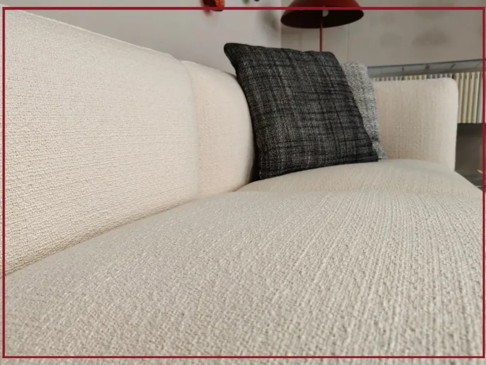 Discount Divano Asia (cotone structure) in Tessuto non sfoderabile di scontato 43% Divani