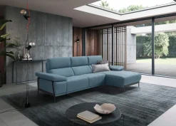 New Divano Bacco tessuto in poliuretano   a prezzo Outlet Divani