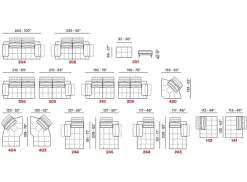Divano Bucci in Tessuto a 2228€^Max Divani Best