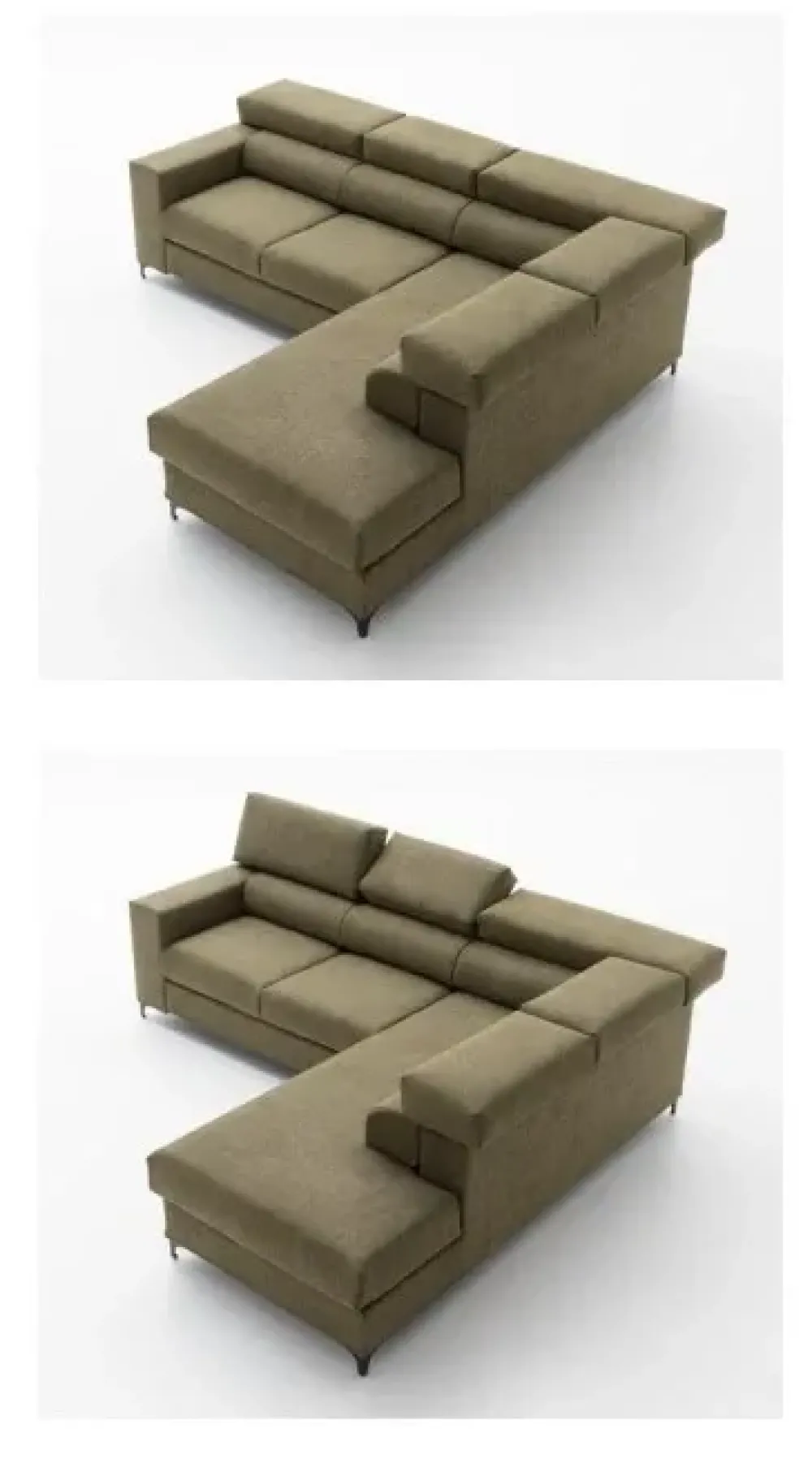 Divano Budapest in Tessuto a prezzo scontato^Artigianale