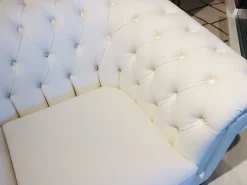 Online Divano Chester bianco OFFERTA OUTLET Divani