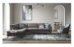 Sale Divano Christopher in Pelle non sfoderabile  di scontato 35% Divani