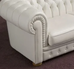 Clearance Divano classico pelle Anemone di con sconto del - 21% Divani