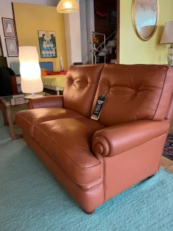 Divano classico pelle Etruria di con sconto del - 61%^Artigianale