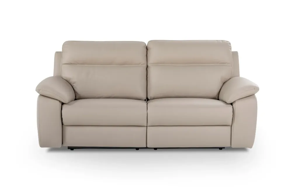 Divano classico pelle Mara di con sconto del - 50%^Artigianale Discount