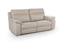 Divano classico pelle Mara di con sconto del - 50%^Artigianale Discount