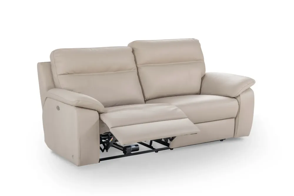 Divano classico pelle Mara di con sconto del - 50%^Artigianale Discount