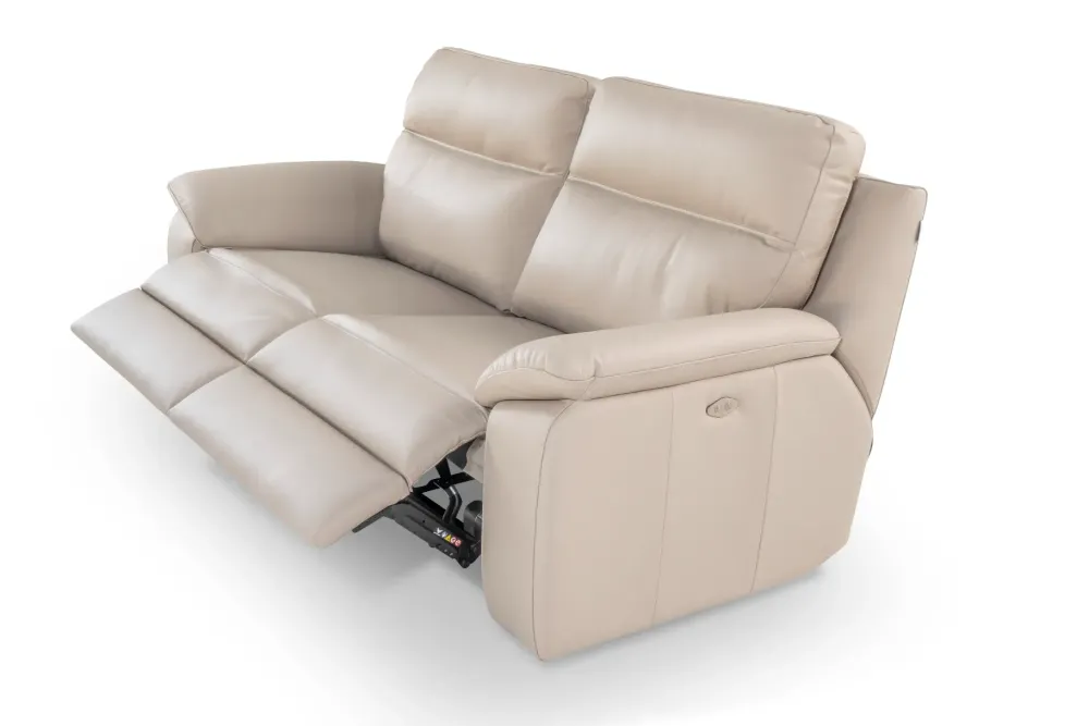 Divano classico pelle Mara di con sconto del - 50%^Artigianale Discount