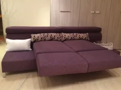 Divano con chaise longue in tessuto sfoderabile ALIANT di Biba Divani