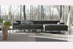 Doimo Salotti Divano Con penisola * paris in Offerta Outlet a 3820 Euro- Divani