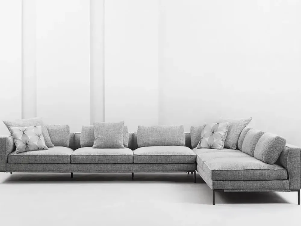 Discount Divano Con penisola a 5 posti Icon di : prezzo su richiesta Divani