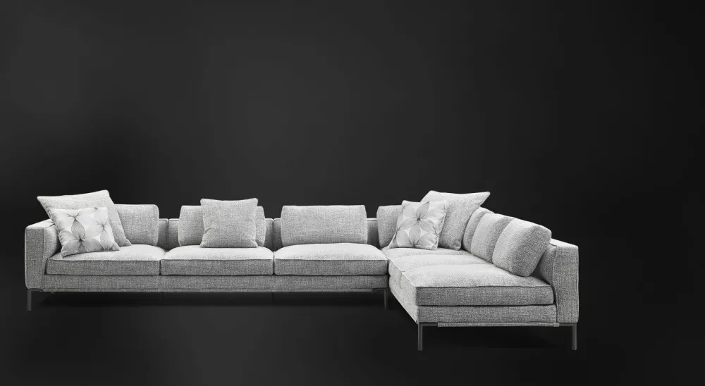 Discount Divano Con penisola a 5 posti Icon di : prezzo su richiesta Divani