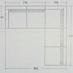 Discount Divano Con penisola a 5 posti Icon di : prezzo su richiesta Divani