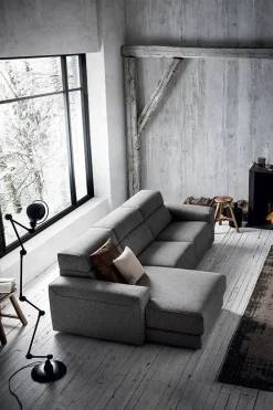 Felis Divano con penisola AJAR a PREZZI OUTLET- Divani