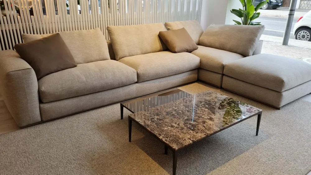 Divano con penisola Asolo OFFERTA OUTLET Divani