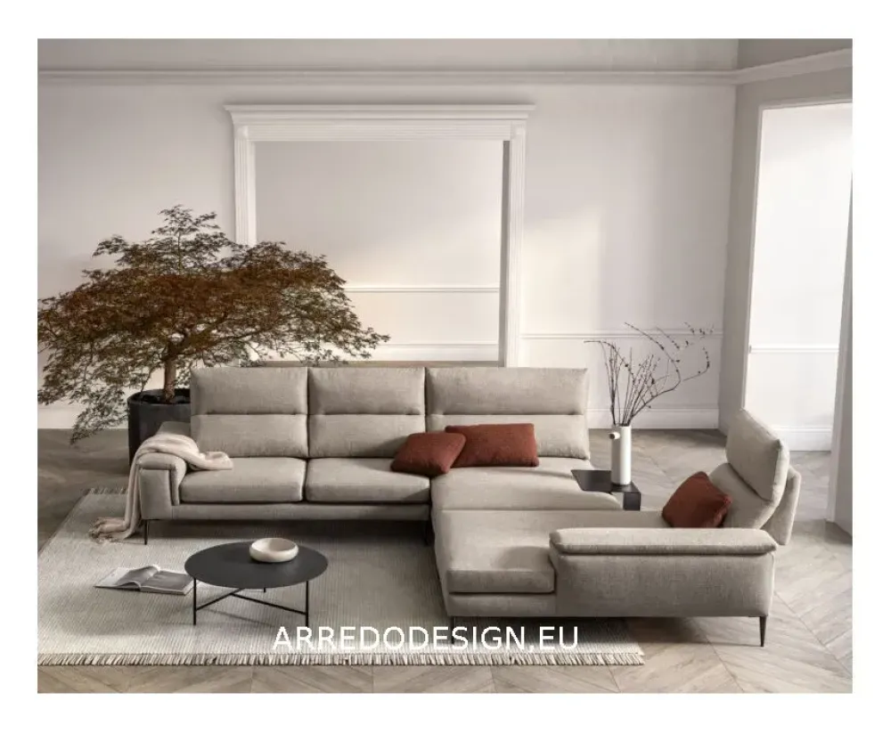 Samoa Divano Con penisola Astor in Offerta Outlet a 3495 Euro- Divani