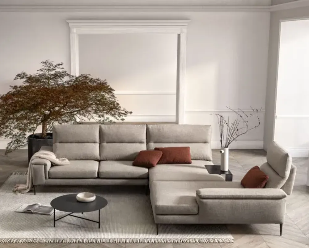 Samoa Divano Con penisola Astor in Offerta Outlet a 3495 Euro- Divani