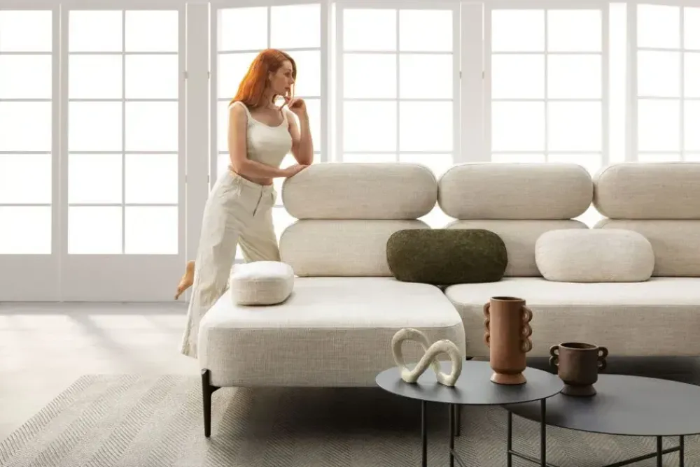 Best Divano Con penisola Avalon in Offerta Outlet a 2780 Euro Divani