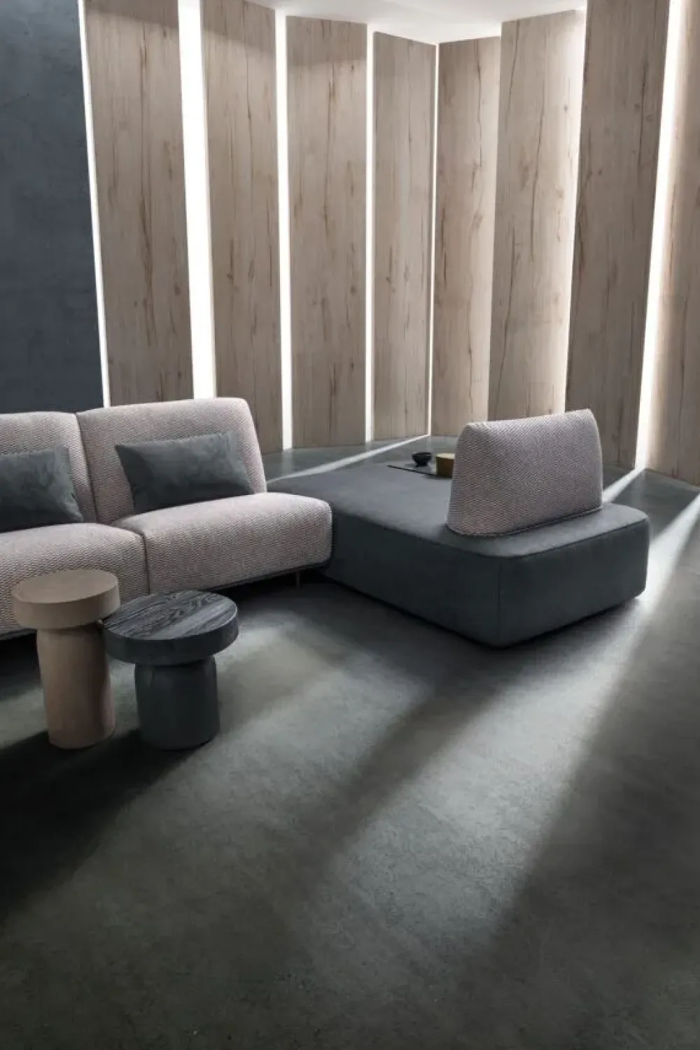 Divano Con penisola Blank° in Offerta Outlet a 1855 Euro^Samoa Best