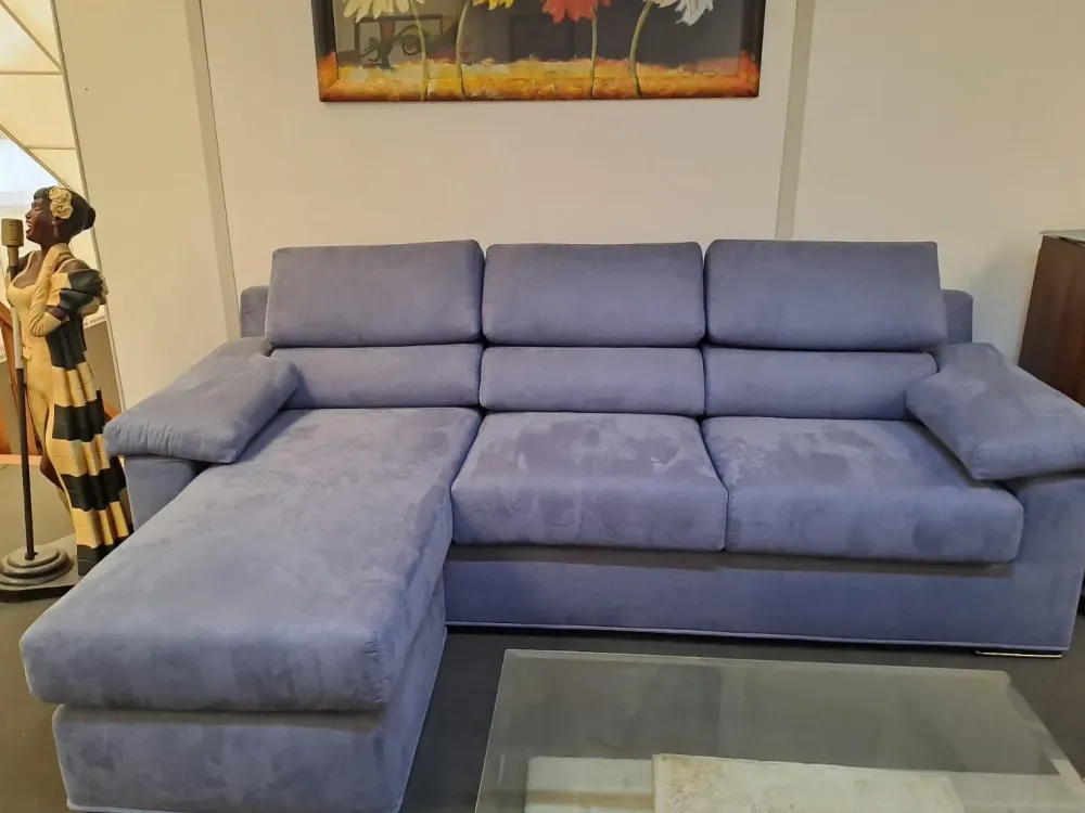 Divano con penisola City a PREZZO OUTLET scontato del 52%^Samoa Discount