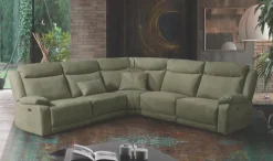 Md work Divano con penisola Continental pg in OFFERTA - 48%- Divani