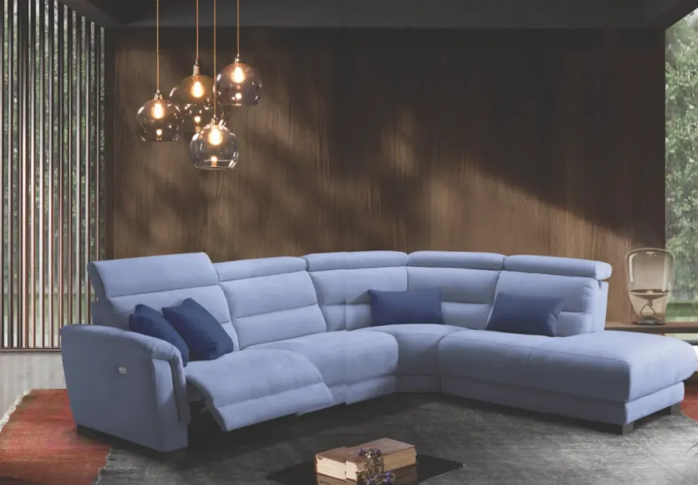 Md work Divano con penisola Continental pg in OFFERTA - 48%- Divani