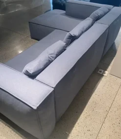 Md work Divano con penisola Divano pronta consegna piuma a PREZZO OUTLET- Divani