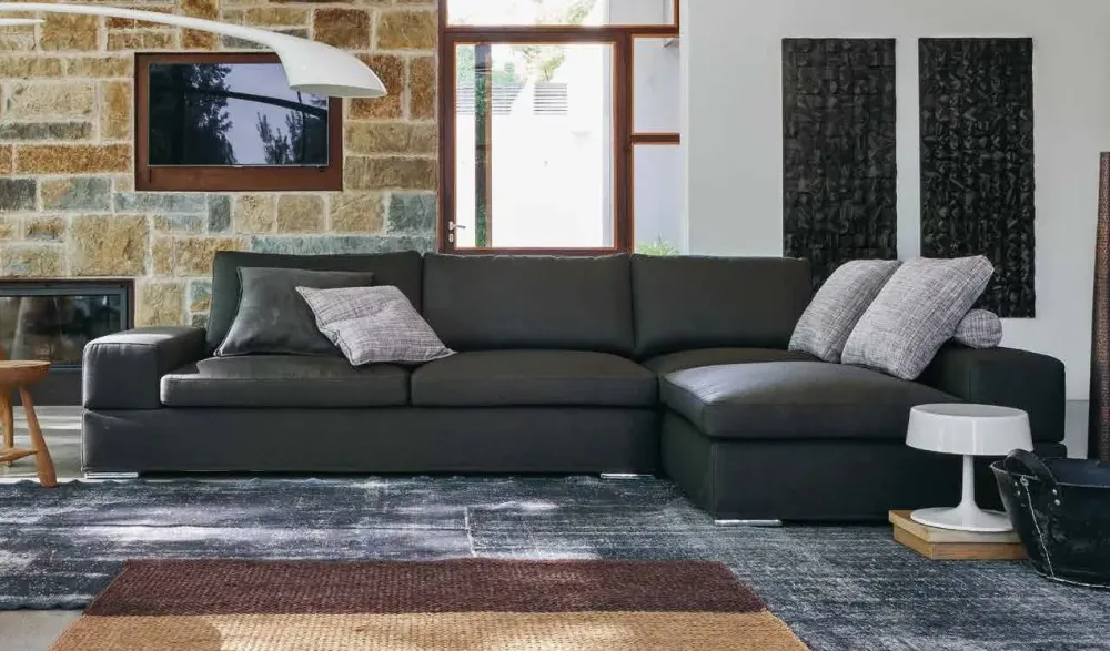 Divano con penisola Divano reclinabile diversi rivestimenti : con uno SCONTO ESCLUSIVO del 42%^Md work New