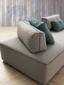 Clearance Divano con penisola Divano modulare piuma alta qualita italy OFFERTA OUTLET Divani