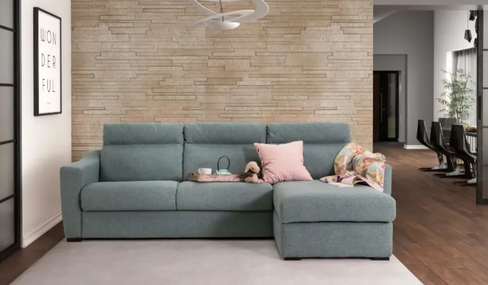 Divano Con penisola Divano penisola contenitore reversibile a 1980 Euro^Md work Online