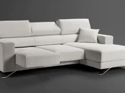 Excò Divano Con penisola Divano mod.harry con sedute estraibili scontato del 50% ad un prezzo vantaggioso- Divani