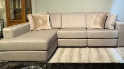 Divano Con penisola Dylan in Offerta Outlet a 2330 Euro^Doimo Salotti Best