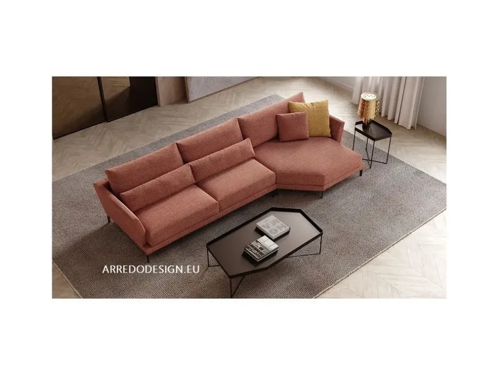 Doimo Salotti Divano con penisola Elton in OFFERTA - 35%- Divani