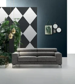 Divano con penisola Fred a PREZZO OUTLET^Felis Discount