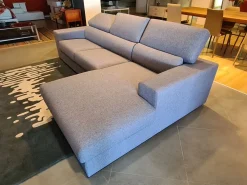 Sale Divano con penisola Giove in Offerta Outlet Divani