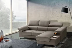 BI.EL Salotti Divano con penisola Giulia a prezzi outlet- Divani