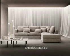 Samoa Divano Con penisola Glammy a 1960 Euro- Divani