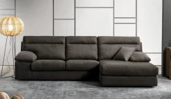 Excò Divano con penisola Glamour a PREZZO OUTLET- Divani