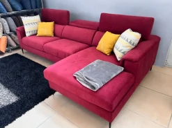 Collezione esclusiva Divano con penisola Glenn in Tessuto a 1460€- Divani