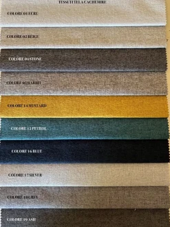 Collezione esclusiva Divano con penisola Glenn in Tessuto a 1460€- Divani