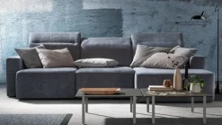 Samoa Divano con penisola Glide in Offerta Outlet- Divani