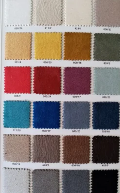 Outlet Divano con penisola in Microfibra Pechino Divani