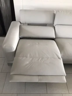 Divano con penisola in stile Design Con seduta allungabile con forte sconto^Md work Best